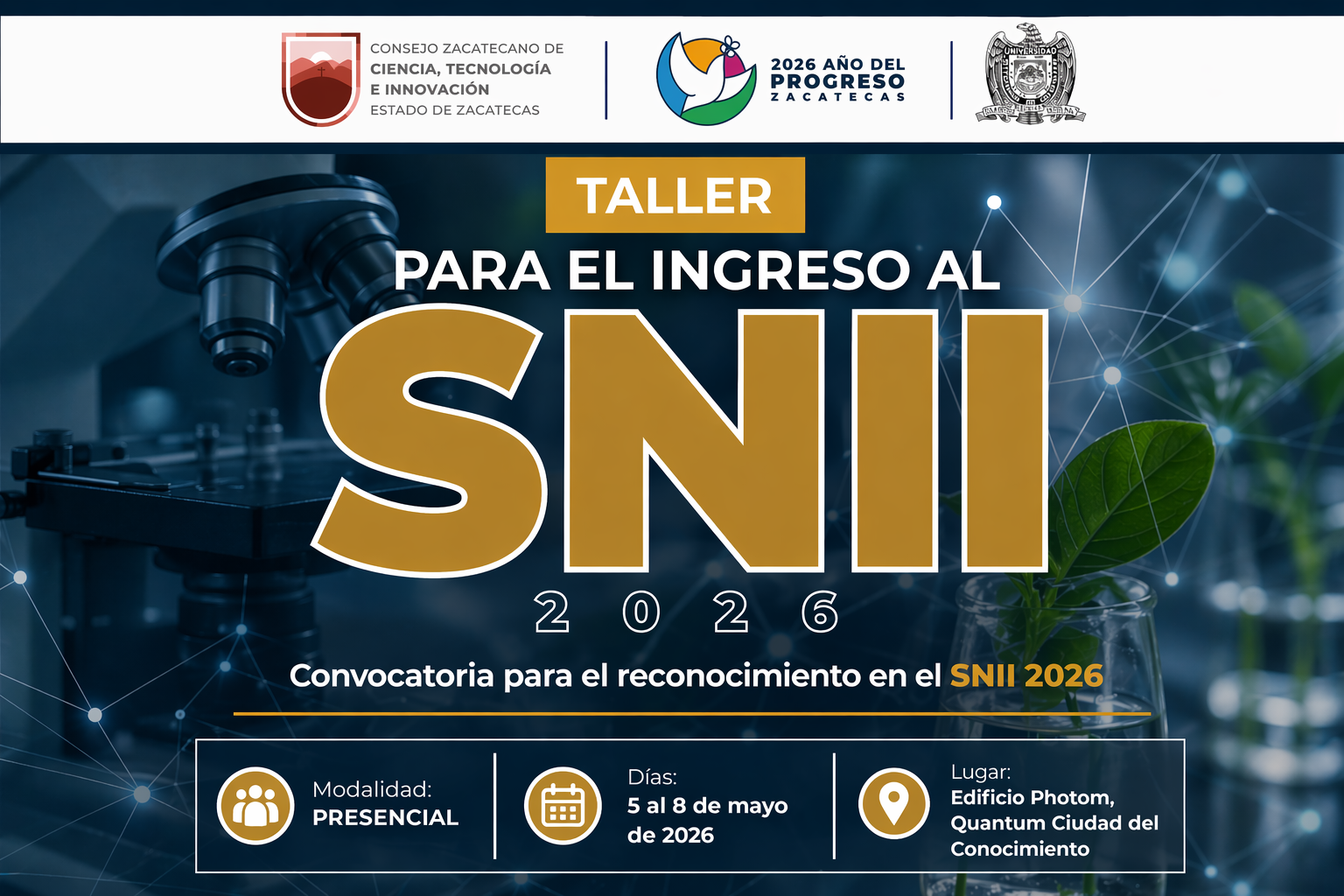Taller ingreso al SNII 2026